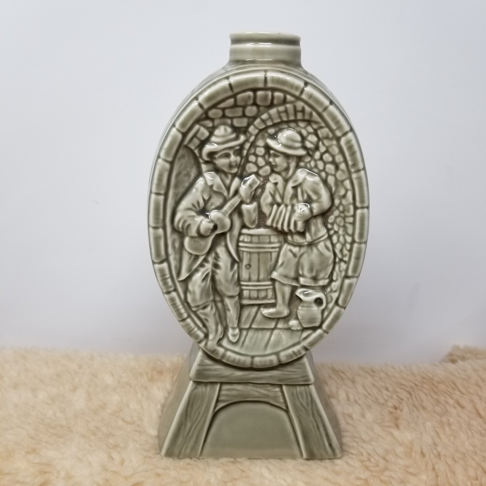 VTG 1965 Jim Beam Hand Crafted Deco Decanter Regal China D334 No Cork VTG 1965 Jim Beam Hand Crafted Deco Decanter Regal China D334 No Cork