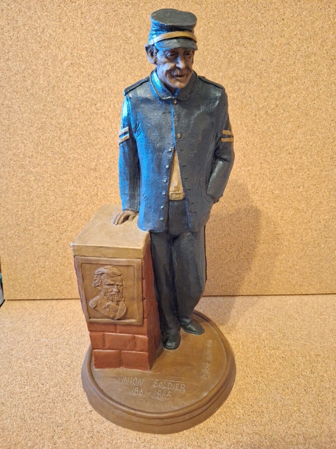 Vintage 1986 Tom Clark Civil War Union Soldier Statue Figure #27