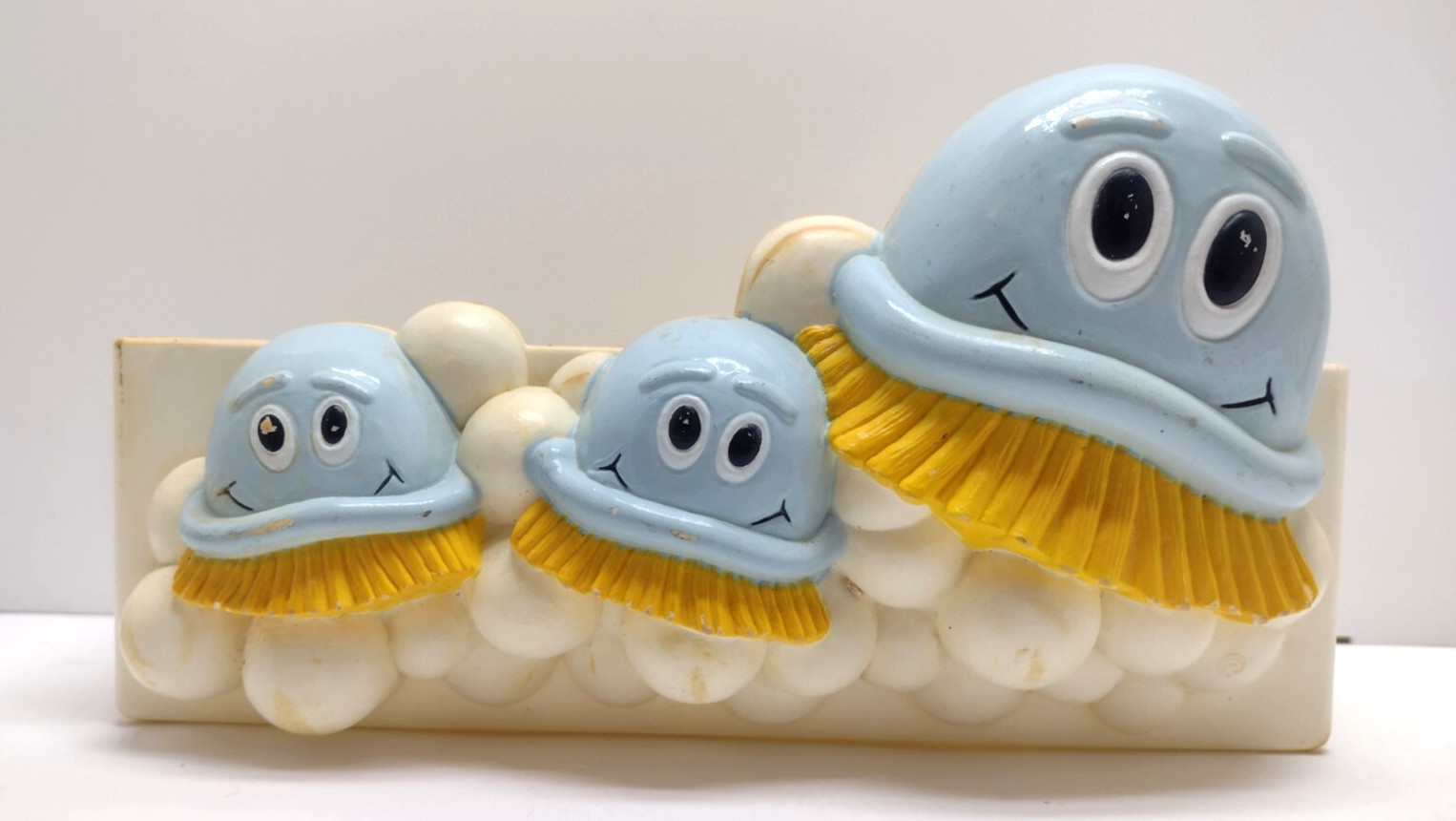 Vintage 1992 Scrubbing Bubbles 7" Bathtub Organizer Tub Club Members' Promo Soap