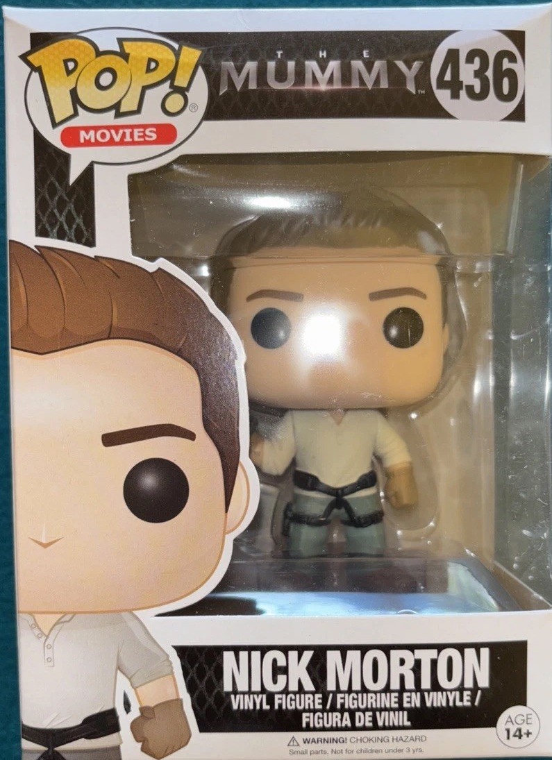 Funko Pop Nick Morton 436 Vinyl Figure With Case Tom Cruise Rare Cancelled
