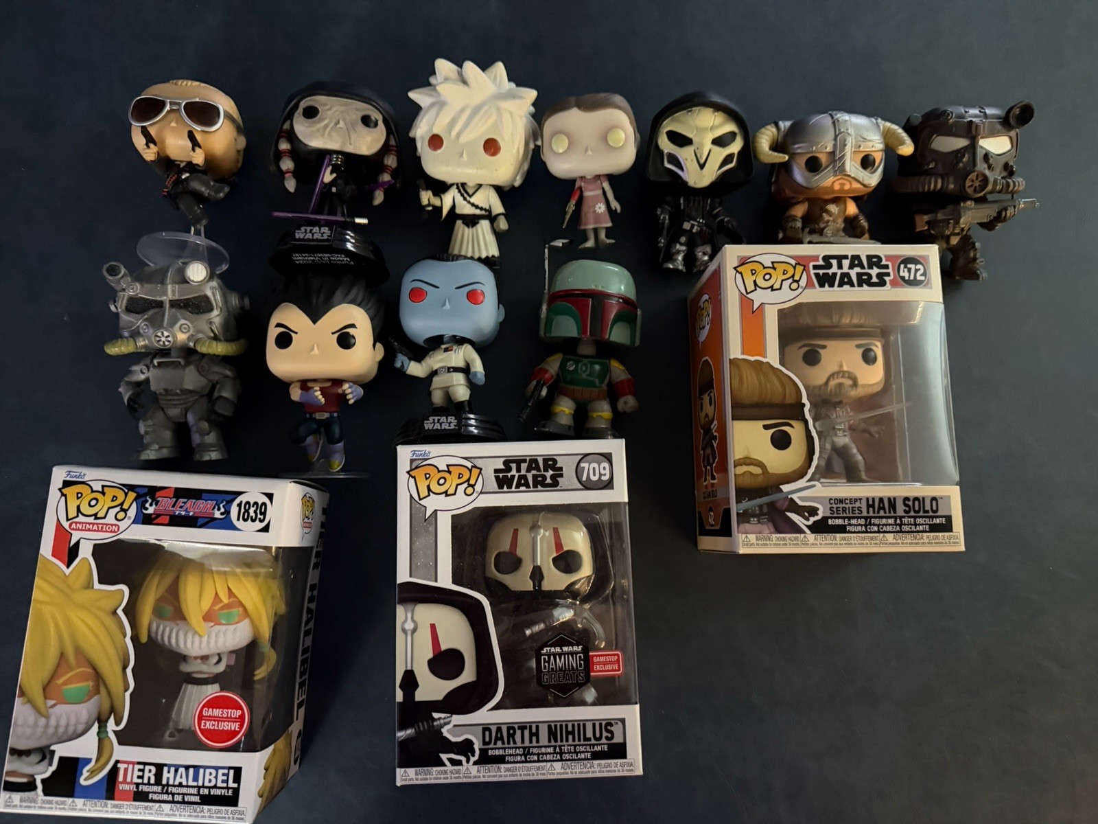 Funko Pop Lot 15 Total - In box and out - Includes Star Wars, Bleach, etc Funko Pop Lot 15 Total - In box and out - Includes Star Wars, Bleach, etc