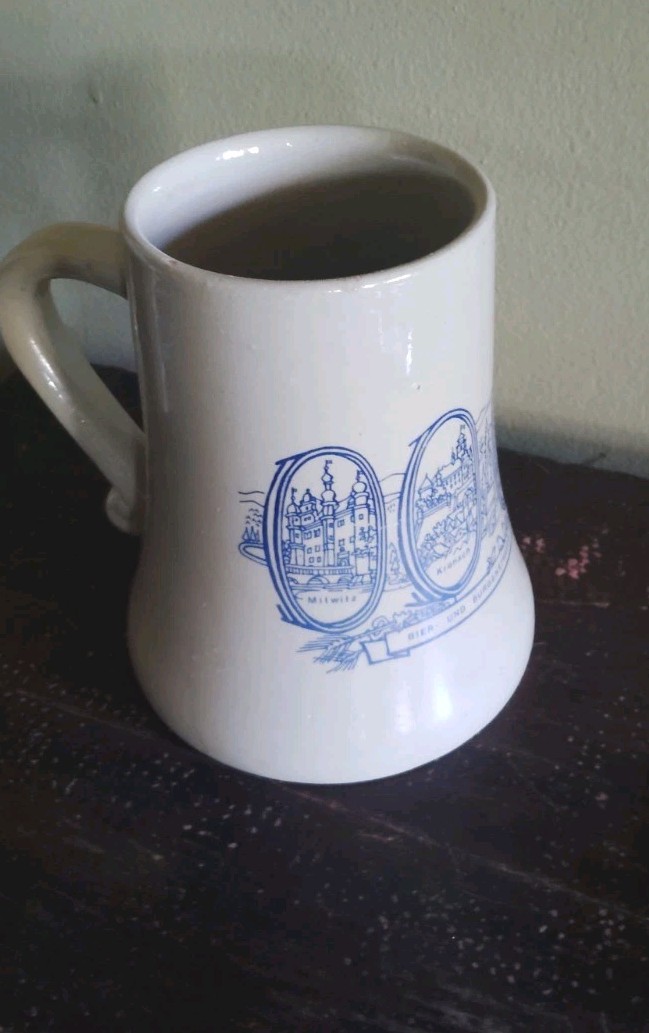 Rare, Vintage 0.5 L Stoneware Beer Stein Mug. Rare, Vintage 0.5 L Stoneware Beer Stein Mug.