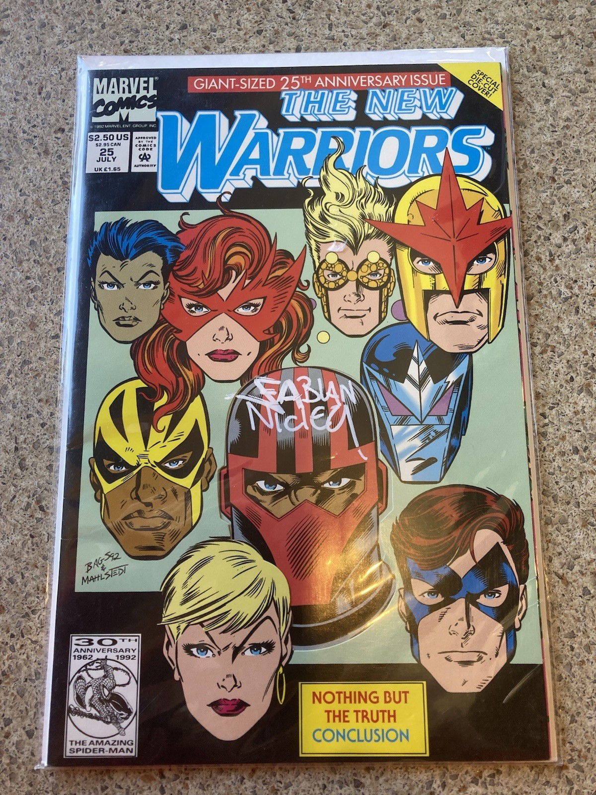 The New Warriors #25 (Marvel Comics July 1992) The New Warriors #25 (Marvel Comics July 1992)