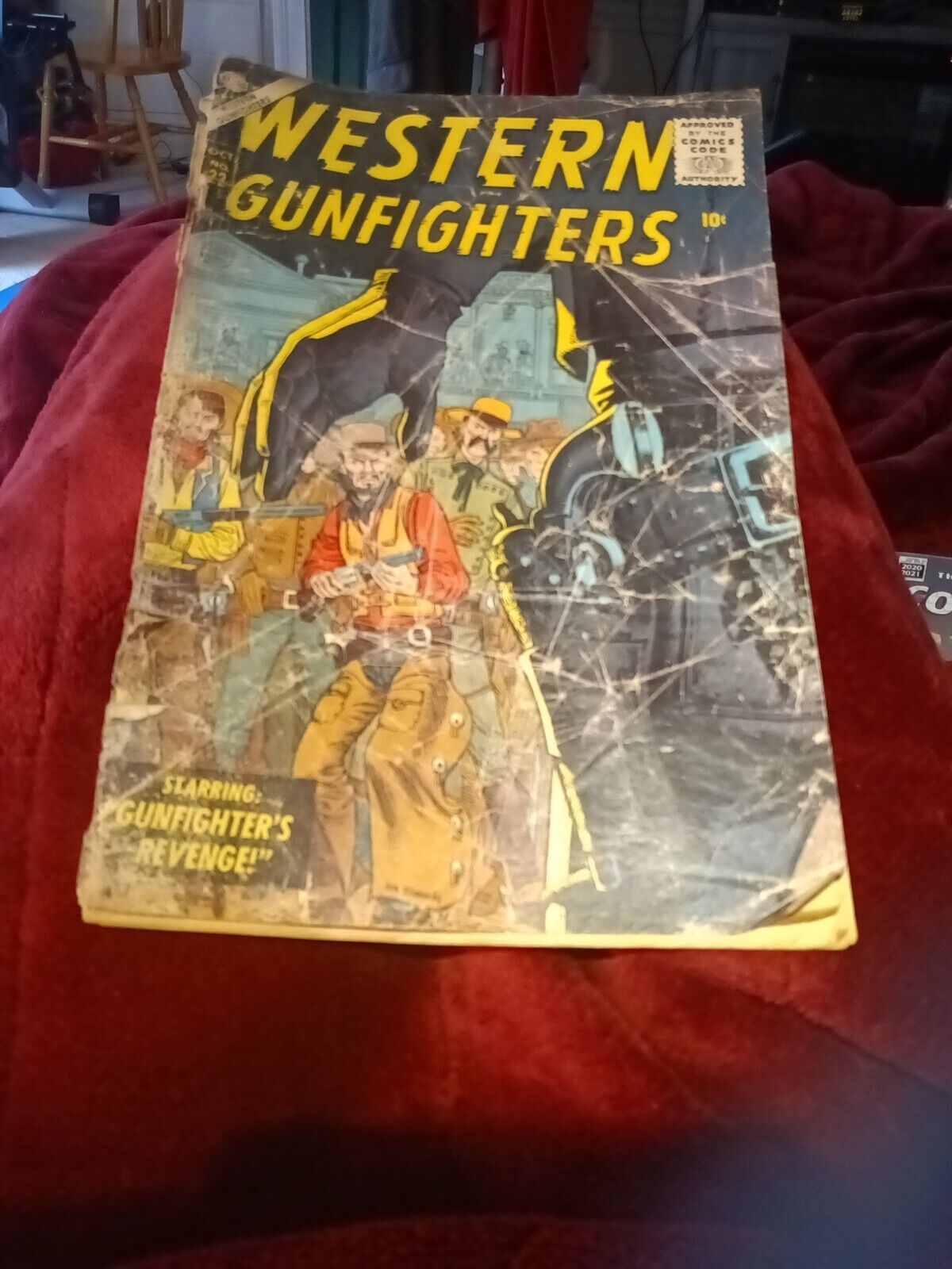 Western Gunfighters #22 Silver Age Atlas Comics 1956 Wally Wood Bob Powell Art 