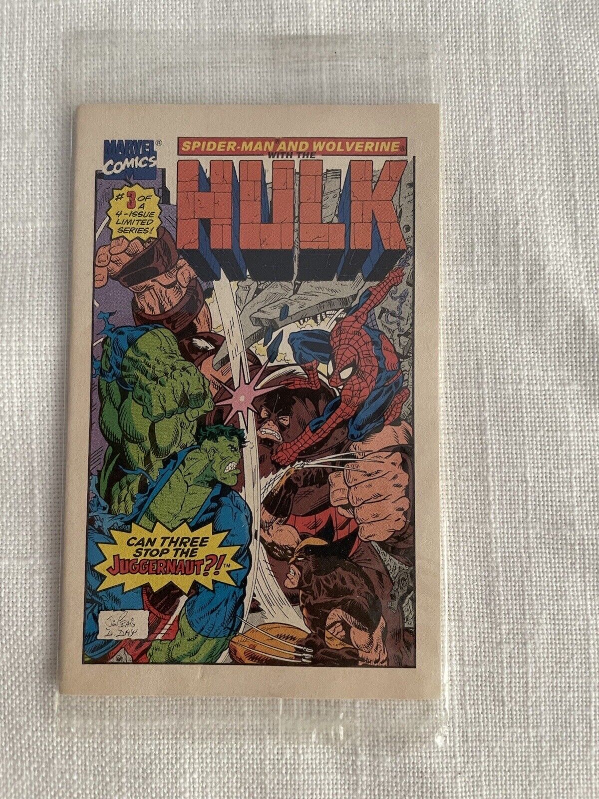 Marvel Mini Comics HULK, SPIDERMAN, THE SILVER SURFER Drakes Cakes Promo 1993