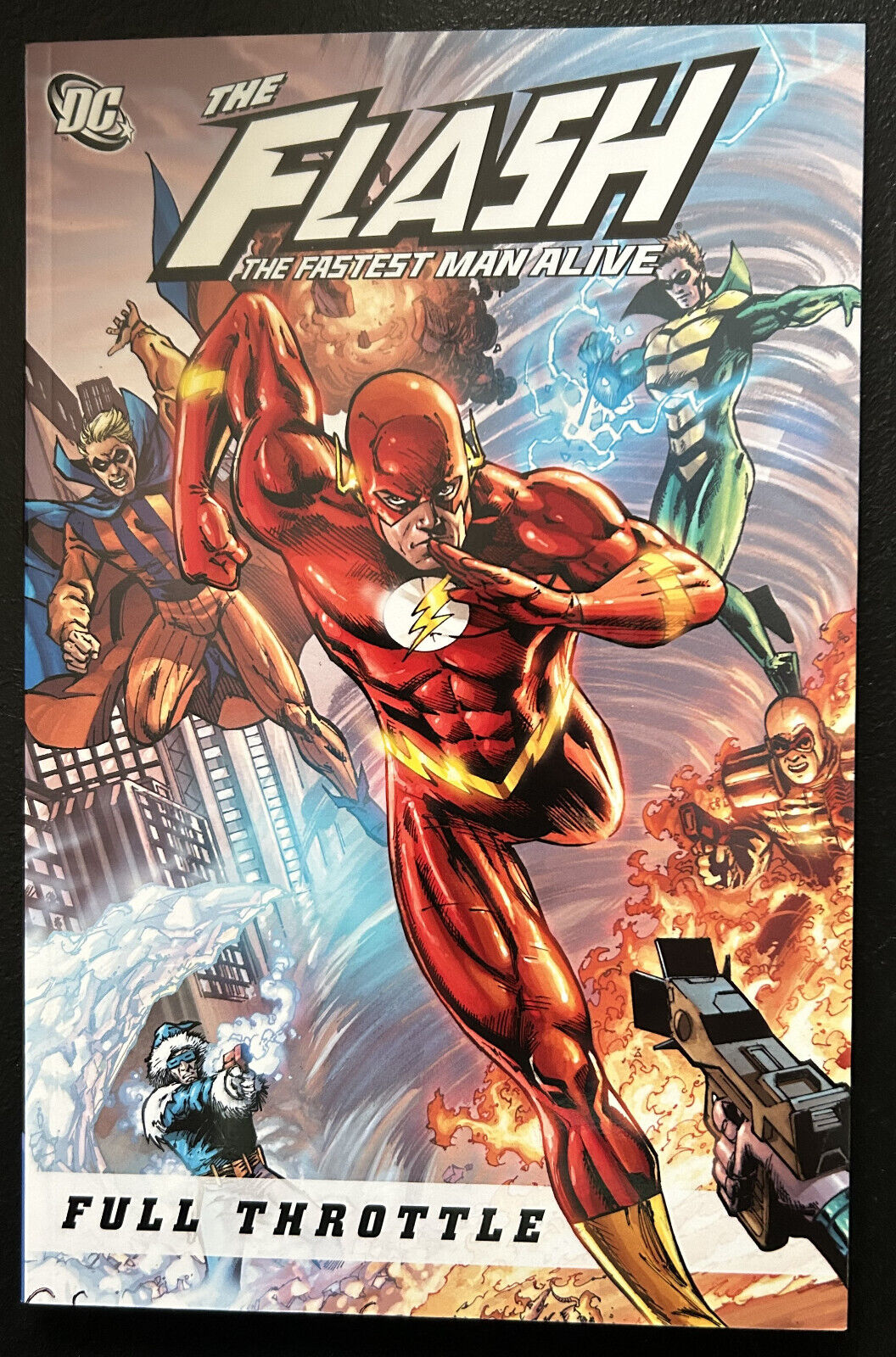 Flash Full Throttle TPB NM The Flash The Fastest Man Alive DC COMICS 1st PRINT