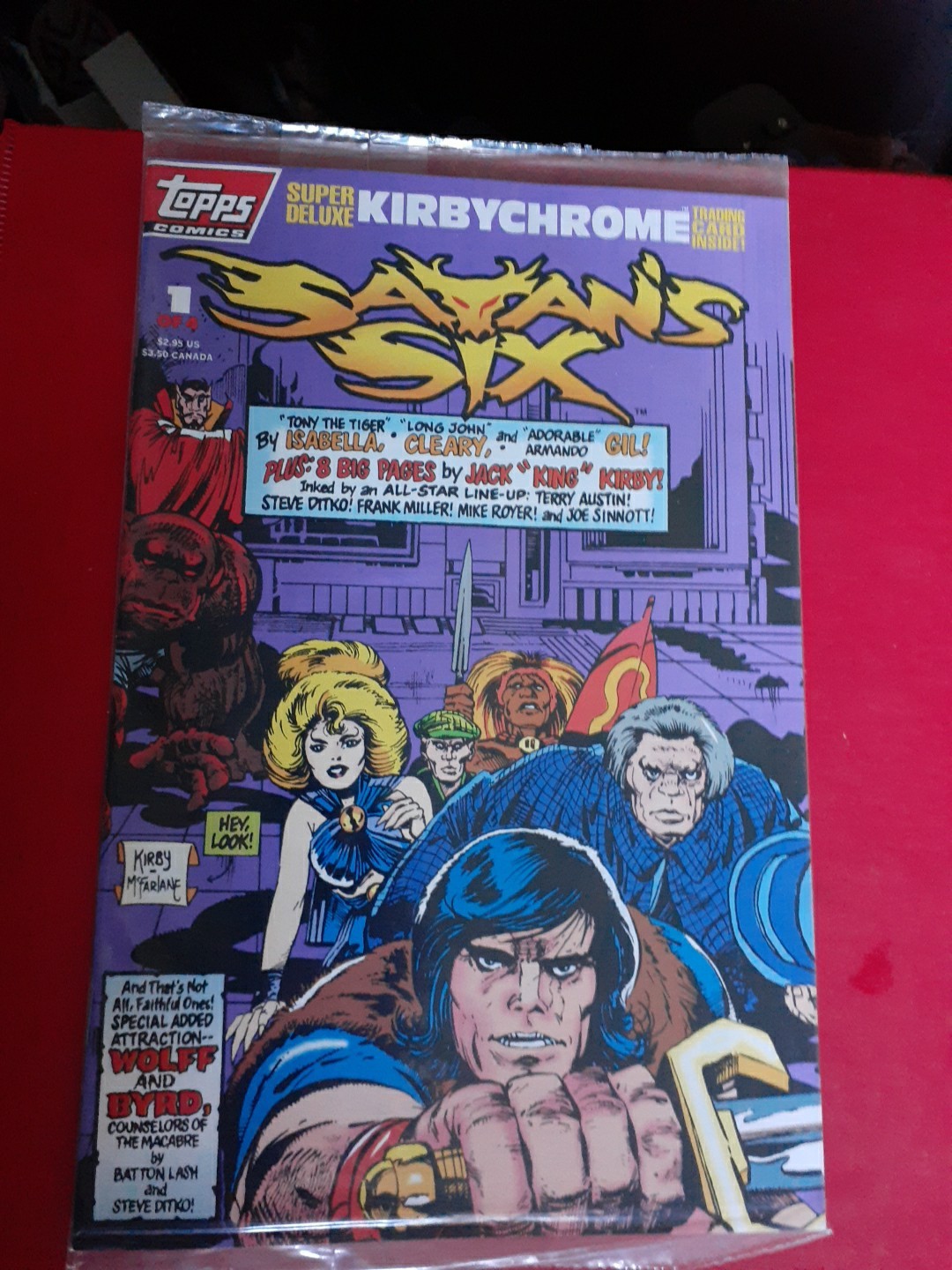 Satan's Six #1 (Topps Comics April 1993)