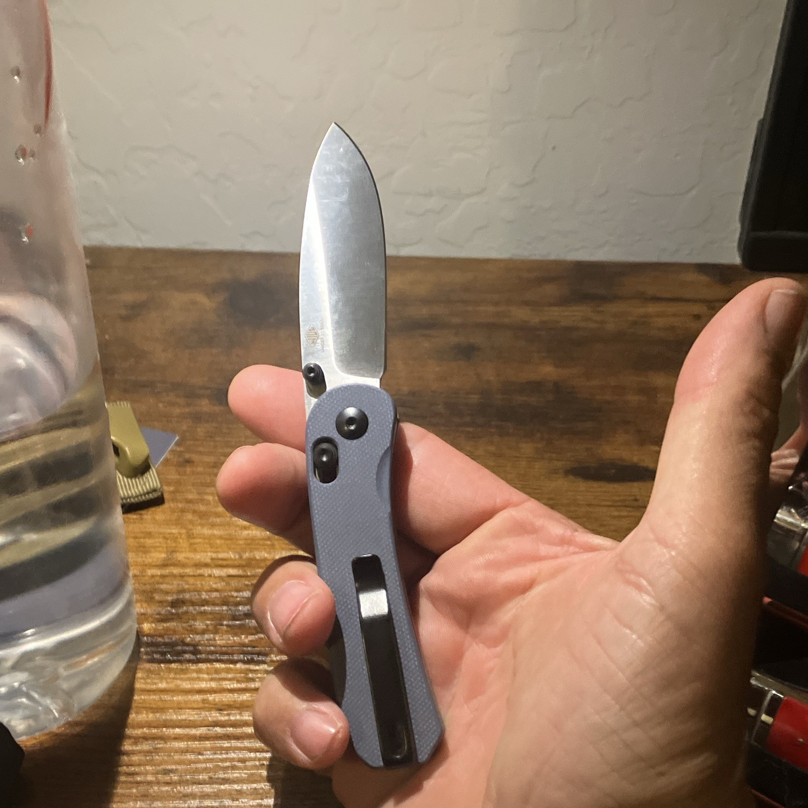 Knafs Lander 3 Horizon Blue G10 S35VN + Extra Scales + Brass Bead – NEW Knafs Lander 3 Horizon Blue G10 S35VN + Extra Scales + Brass Bead – NEW