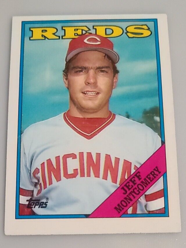 Jeff Montgomery Cincinnati Reds 1988 Topps #447