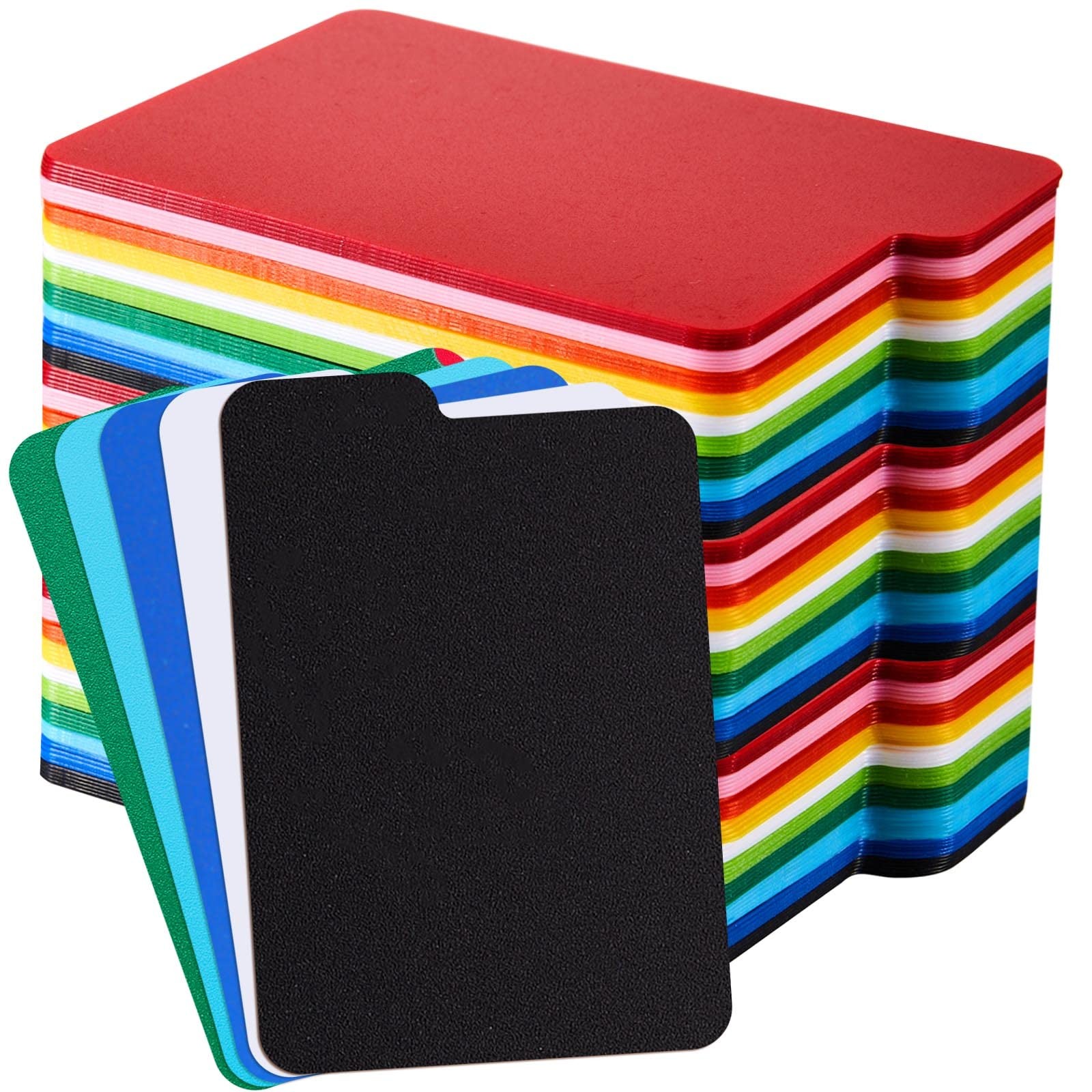 Lewtemi 100 Pcs Trading Card Dividers, Playing Card Separators, Multicolor Lewtemi 100 Pcs Trading Card Dividers, Playing Card Separators, Multicolor
