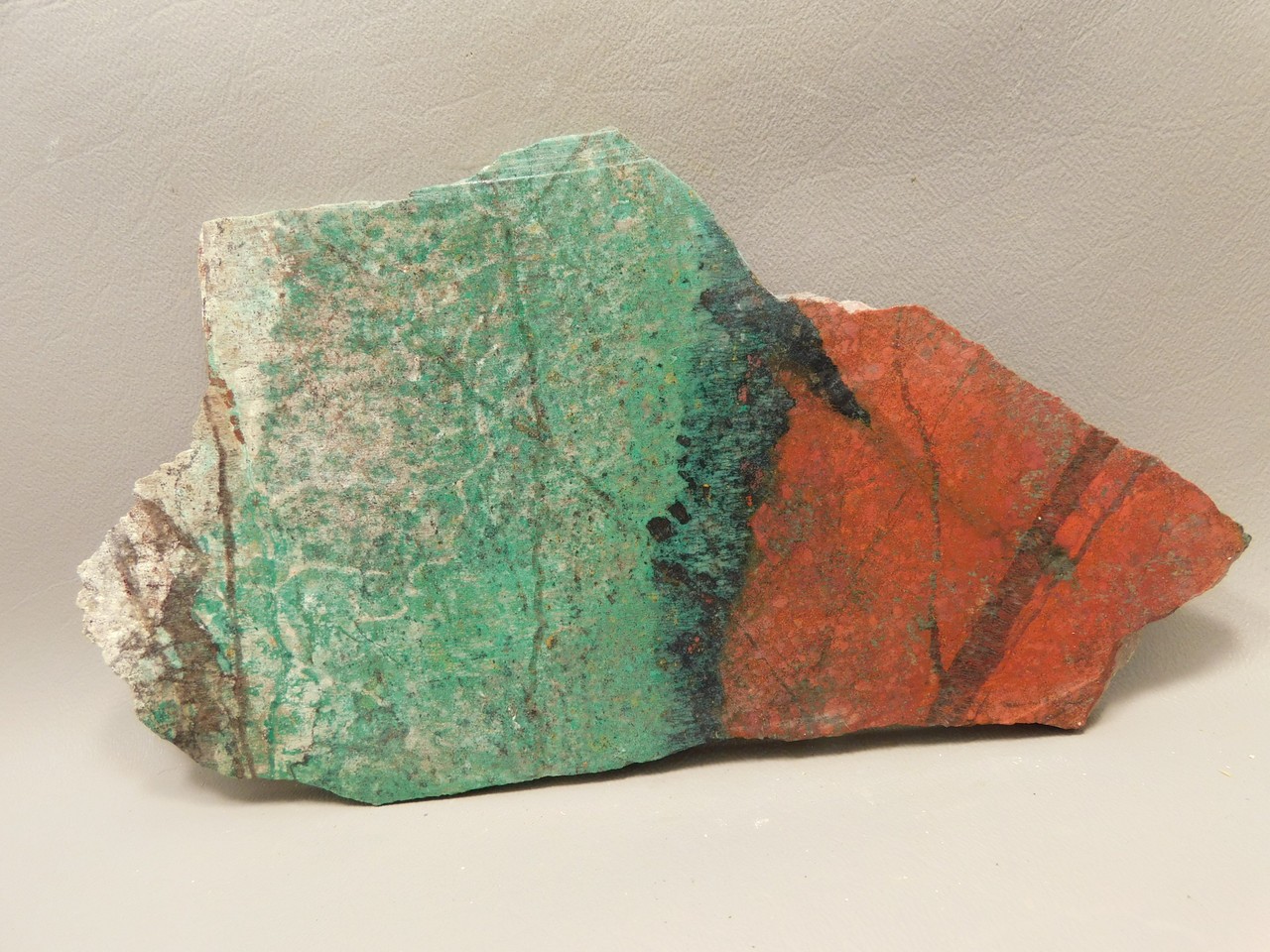 Sonora Sunset Unpolished Stone Slab Chrysocolla Cuprite Rough Rock #O8