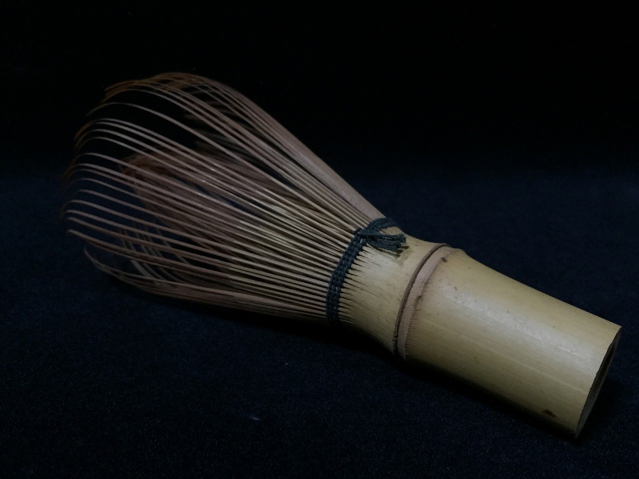 T0325 Vintage Japanese Bamboo Matcha Green Tea Whisk Chasen Ceremony Tool