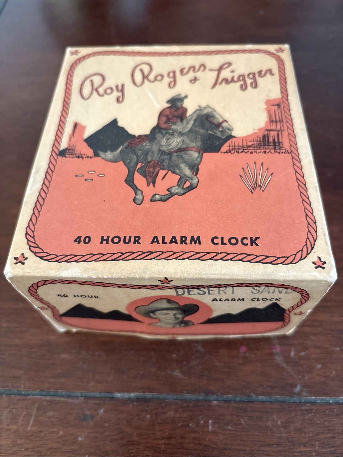1950S Roy Rogers And Trigger 40 Hour Alarm Clock 1950S Roy Rogers And Trigger 40 Hour Alarm Clock