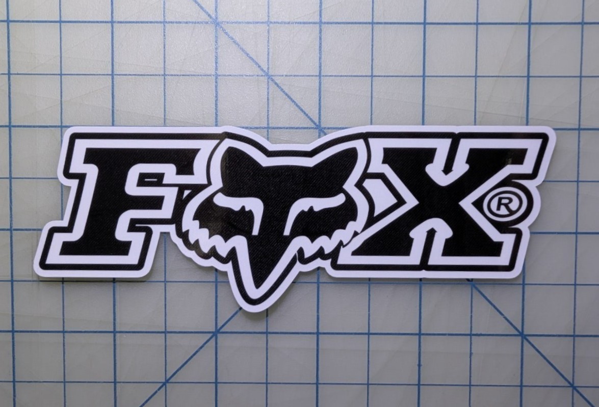 FOX SHOX LOGO Sticker Decal High Quality Waterproof UV Laminated 4yr Outdoor FOX SHOX LOGO Sticker Decal High Quality Waterproof UV Laminated 4yr Outdoor