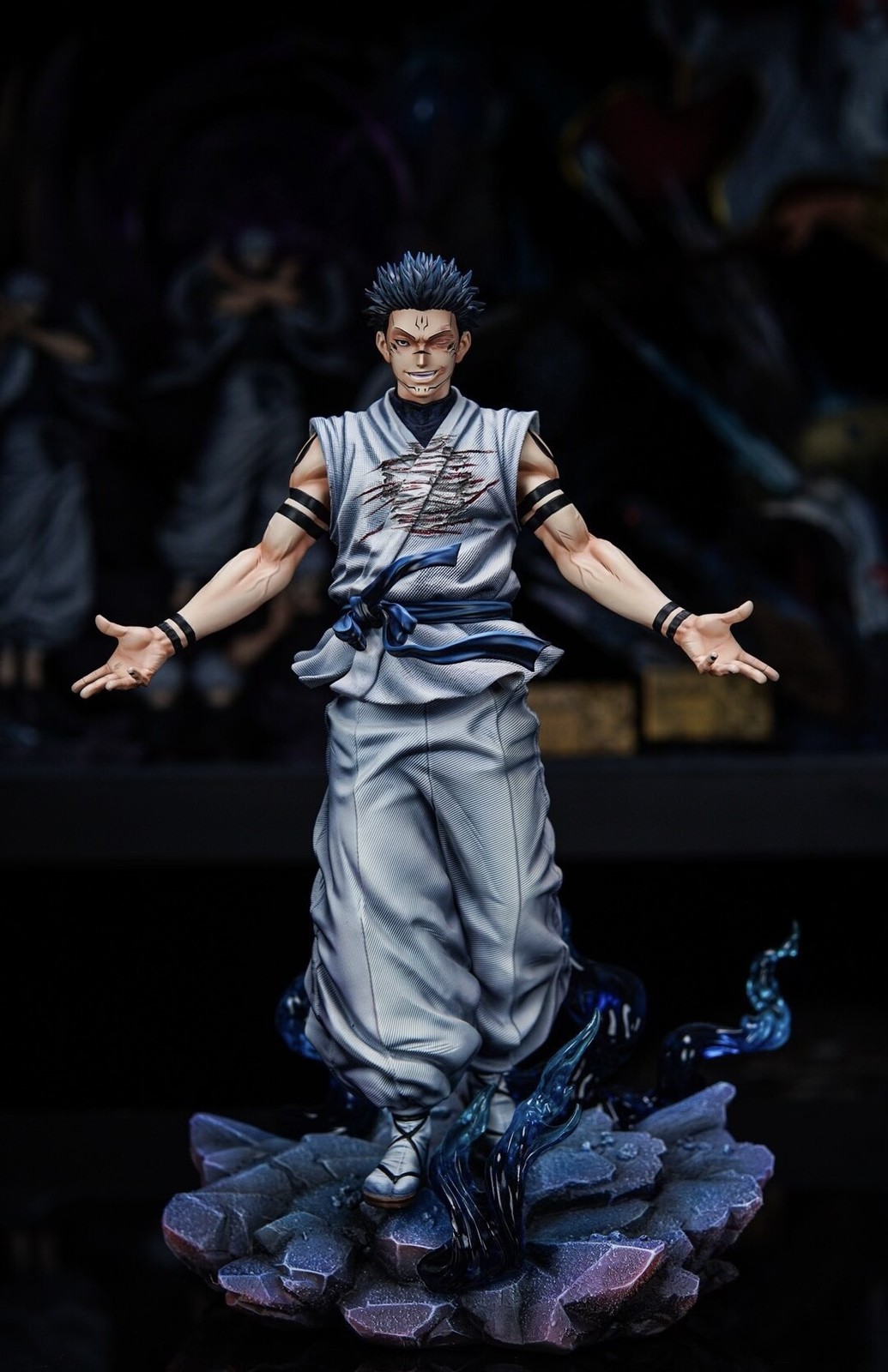 ZanyJoke Studio 1/6 Ryomen Sukuna Resin Statue H34cm Collectible Model Figure ZanyJoke Studio 1/6 Ryomen Sukuna Resin Statue H34cm Collectible Model Figure