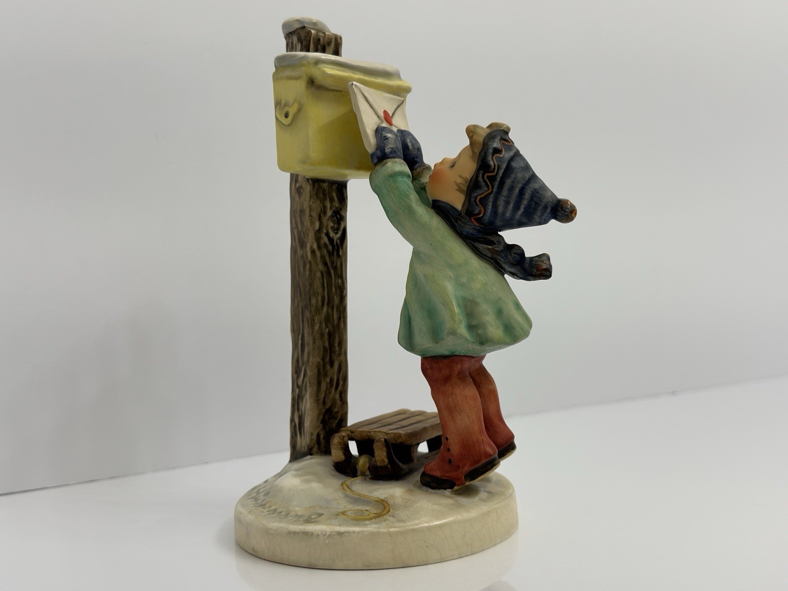 Goebel MI Hummel A Letter To Santa Claus Figurine 340 7" Vintage Germany
