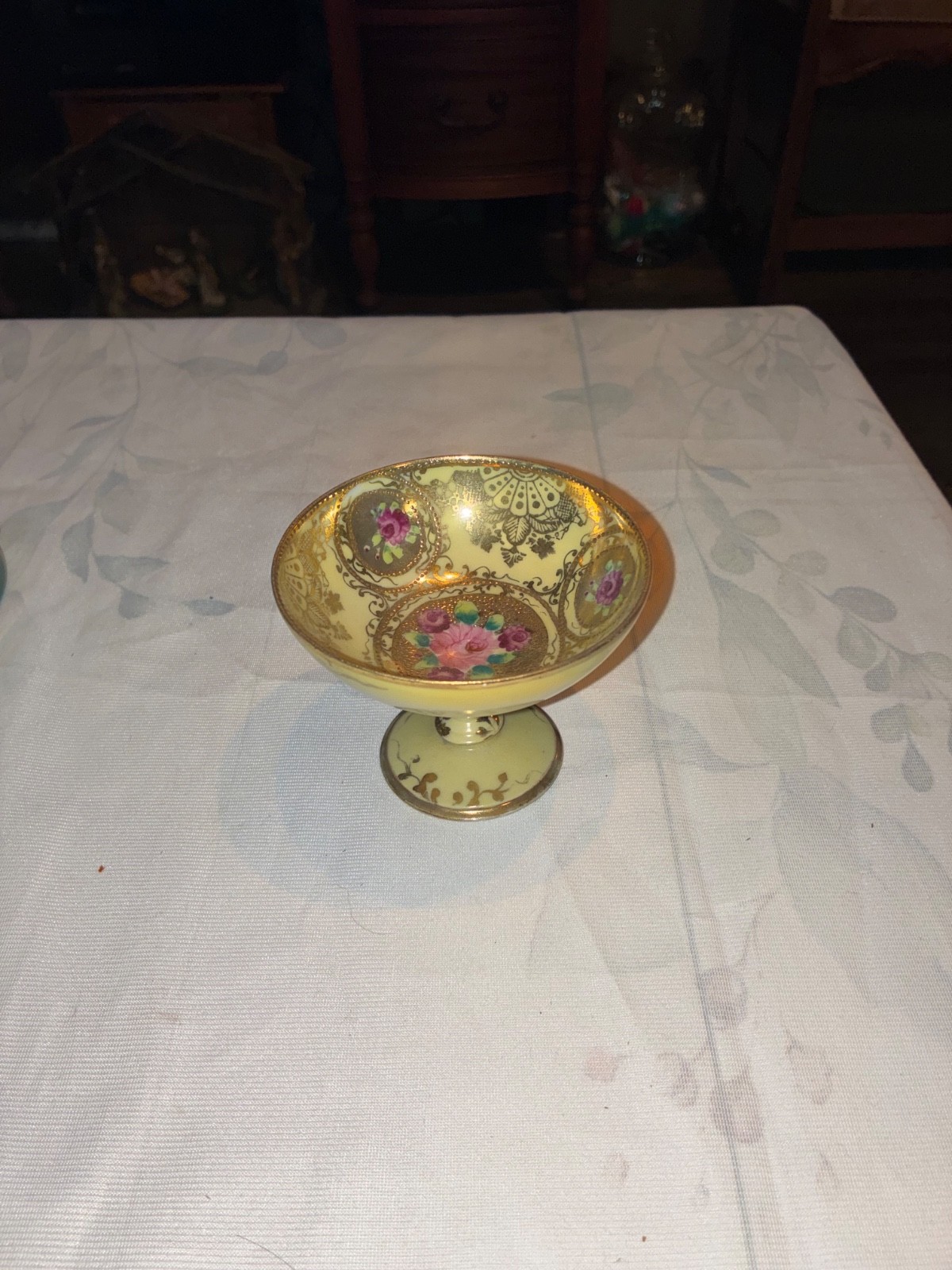 vintage gold hand painted cup porcelian vintage gold hand painted cup porcelian