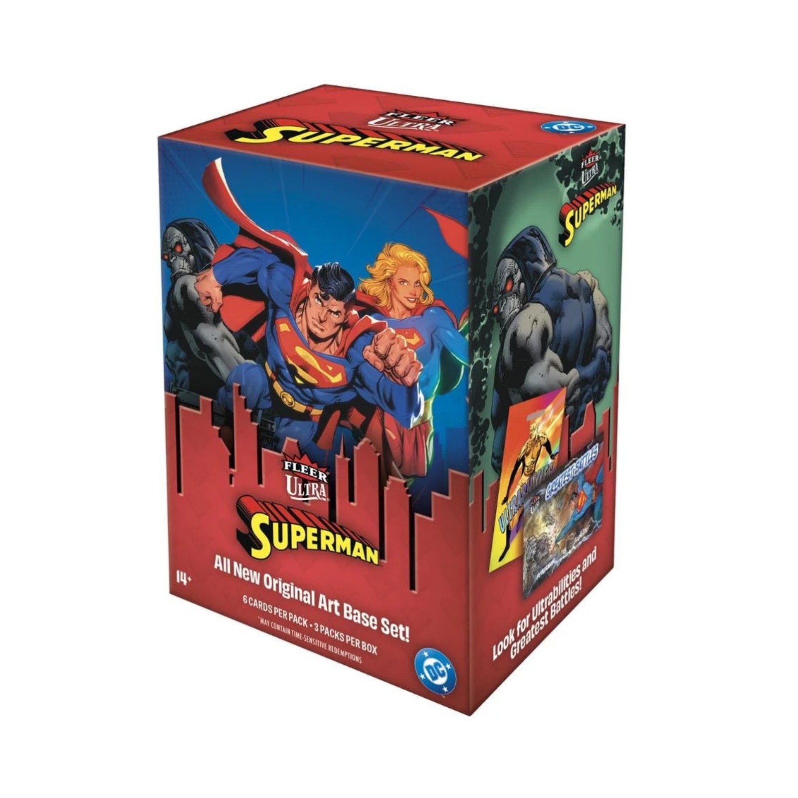 2025 Upper Deck Fleer Ultra Superman 18Ct Blaster Box | Volume Discount | Sealed 2025 Upper Deck Fleer Ultra Superman 18Ct Blaster Box | Volume Discount | Sealed