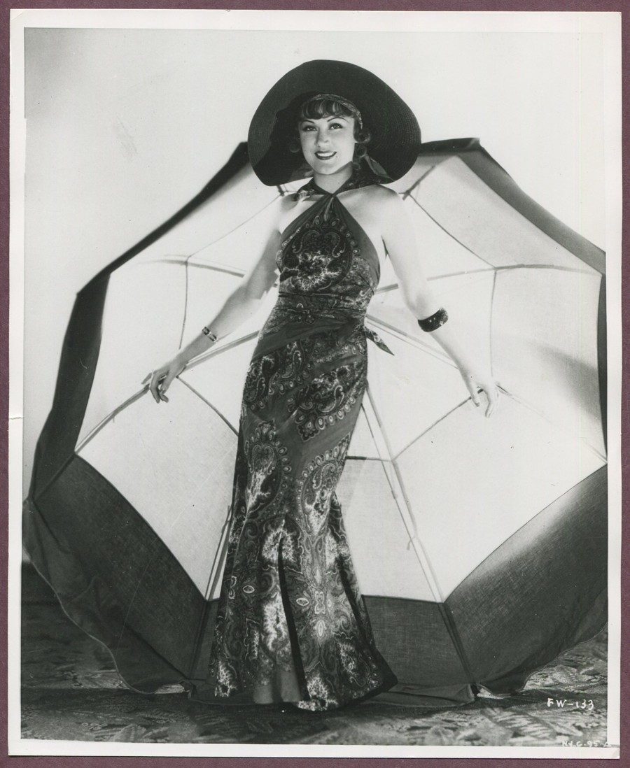 FAY WRAY Luxurious Wraparound Summer Beach Dress 1933 Flapper Fashion Photo J781 FAY WRAY Luxurious Wraparound Summer Beach Dress 1933 Flapper Fashion Photo J781