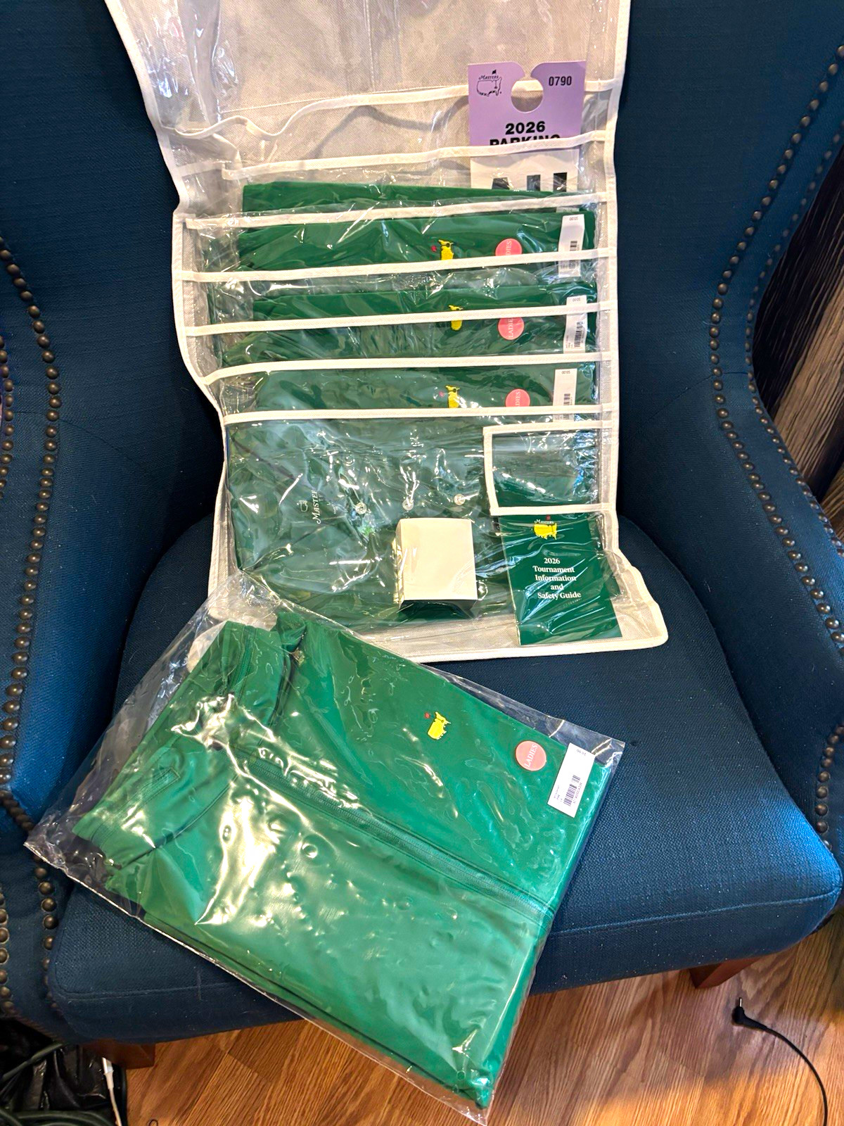 2026 Masters Tournament Hospitality Information Kit w/ Green Jacket, Cover Set 2026 Masters Tournament Hospitality Information Kit w/ Green Jacket, Cover Set