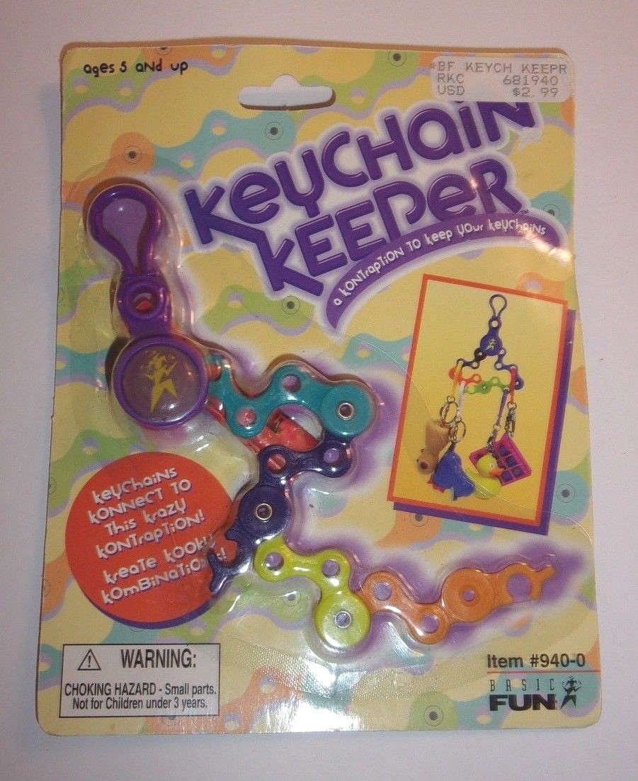 Basic Fun Keychain Keeper NEW Basic Fun Keychain Keeper NEW