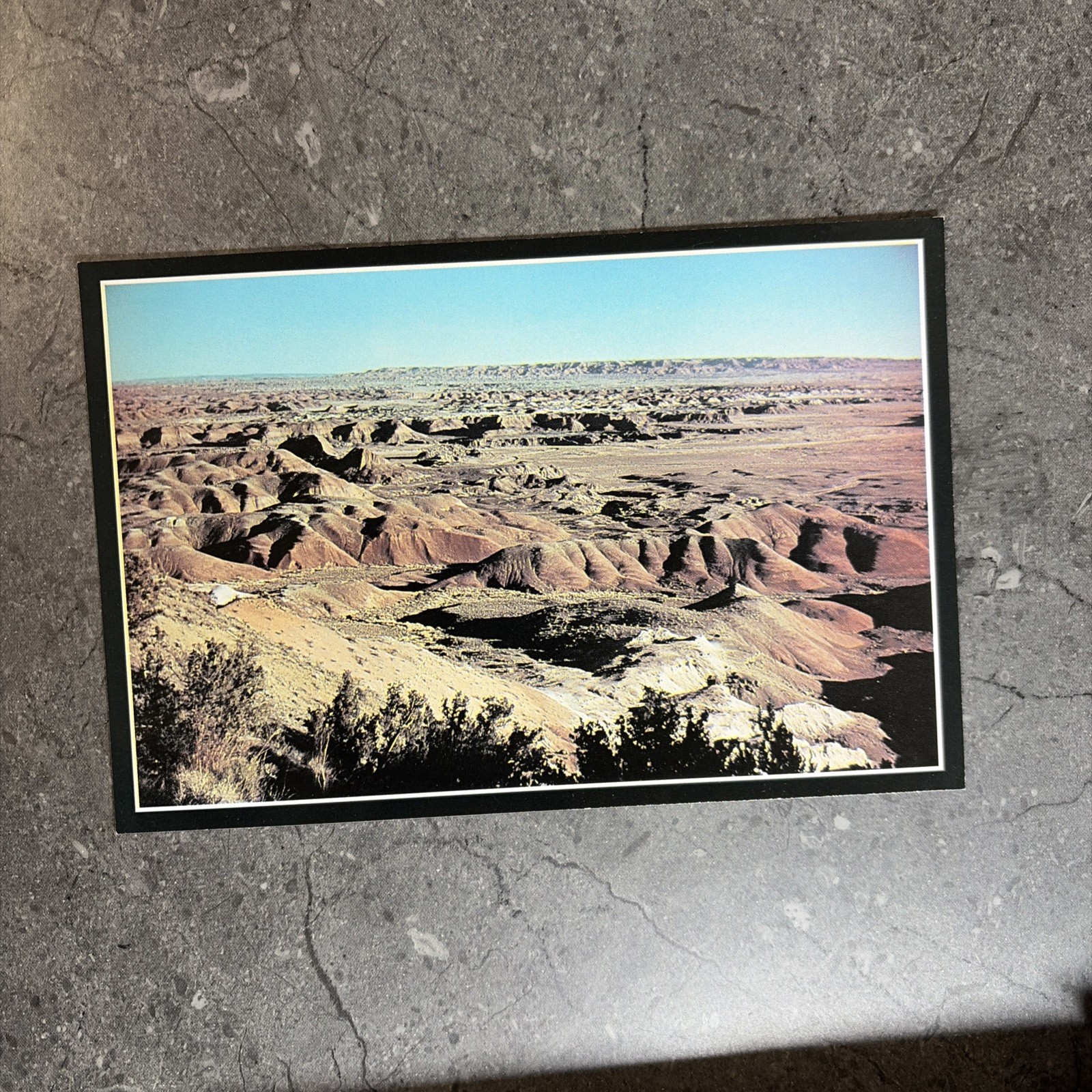 Painted Desert in Petrified Forest National Park Postcard Unposted Painted Desert in Petrified Forest National Park Postcard Unposted