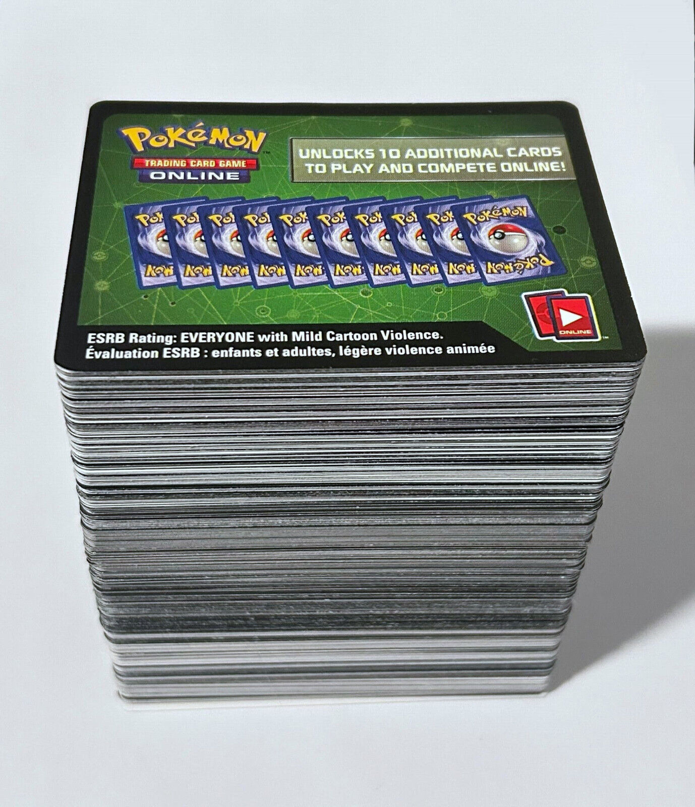 Lot of 300+ Pokémon TCG Online UNUSED Code Cards From Various Sets (Read Desc.)