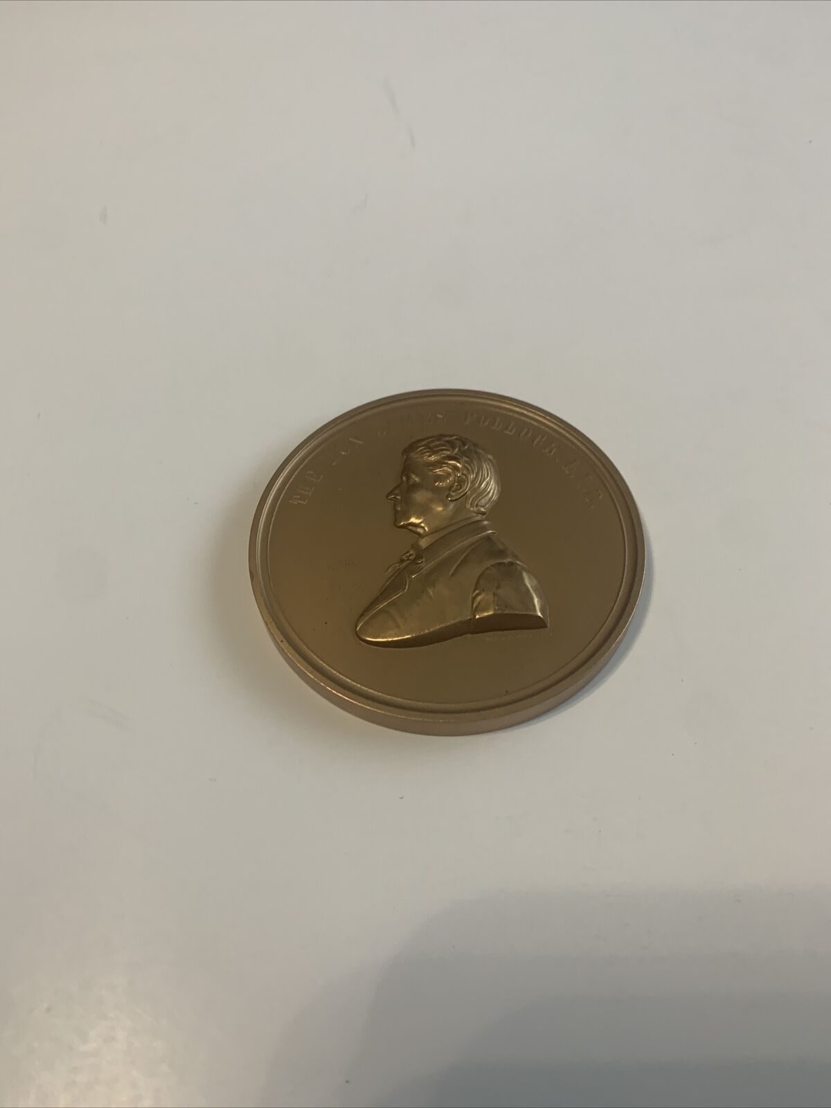 Hon James Pollock L.L.D. Medal Designed by William Barber Jullian Rare