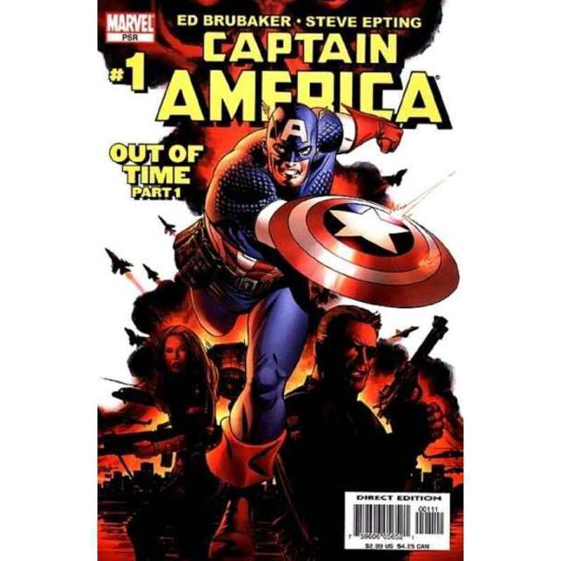 Captain America (2005 series) #1 in Near Mint condition. Marvel comics [b|