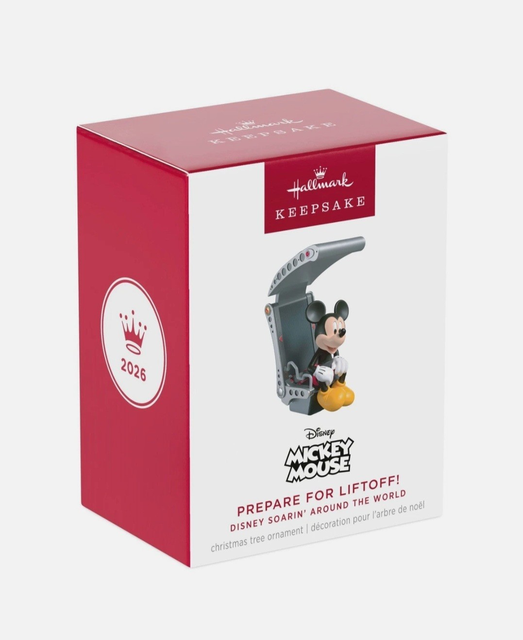 SOLD OUT Hallmark Disney Soarin’ Mickey Mouse Prepare For Liftoff 2026 Ornament