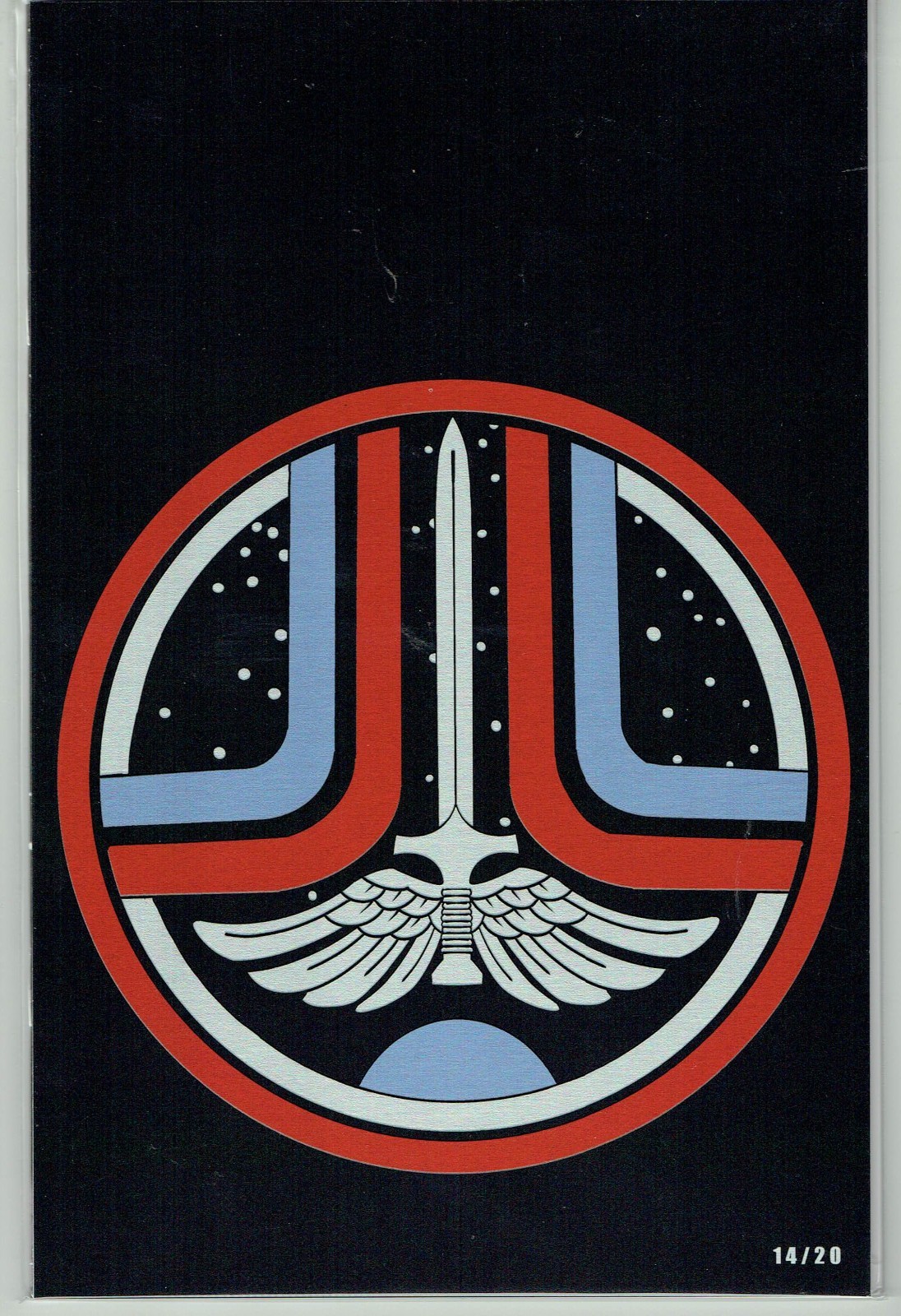 The Last Starfighter #1 Emblem Foil Variant by Chad Hardin LTD 20 VHTF