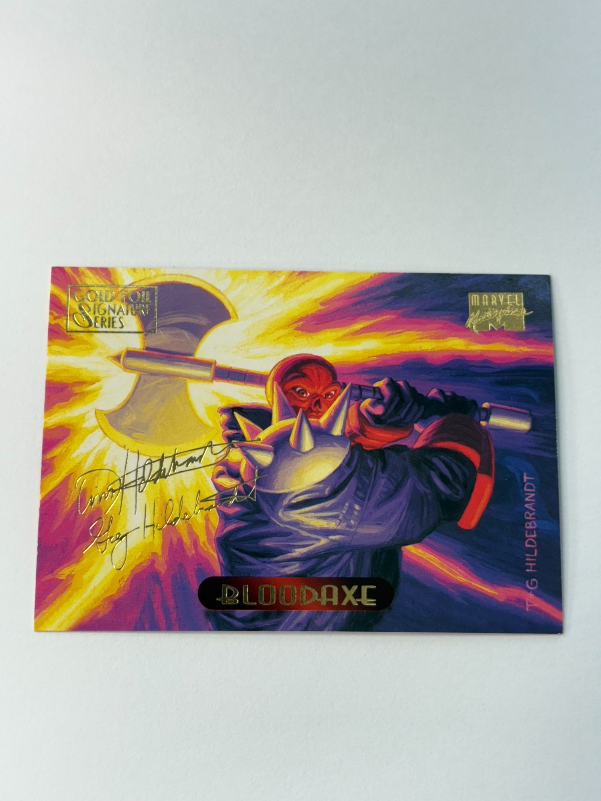 1994 Marvel Masterpieces Gold Foil Signature Series Singles You Pick Complete 1994 Marvel Masterpieces Gold Foil Signature Series Singles You Pick Complete