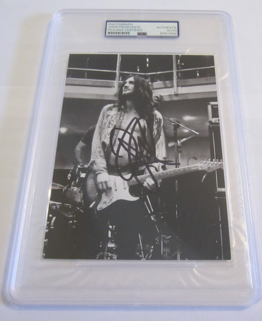 John Frusciante Red Hot Chili Peppers signed autographed 5x7 photo PSA authentic John Frusciante Red Hot Chili Peppers signed autographed 5x7 photo PSA authentic