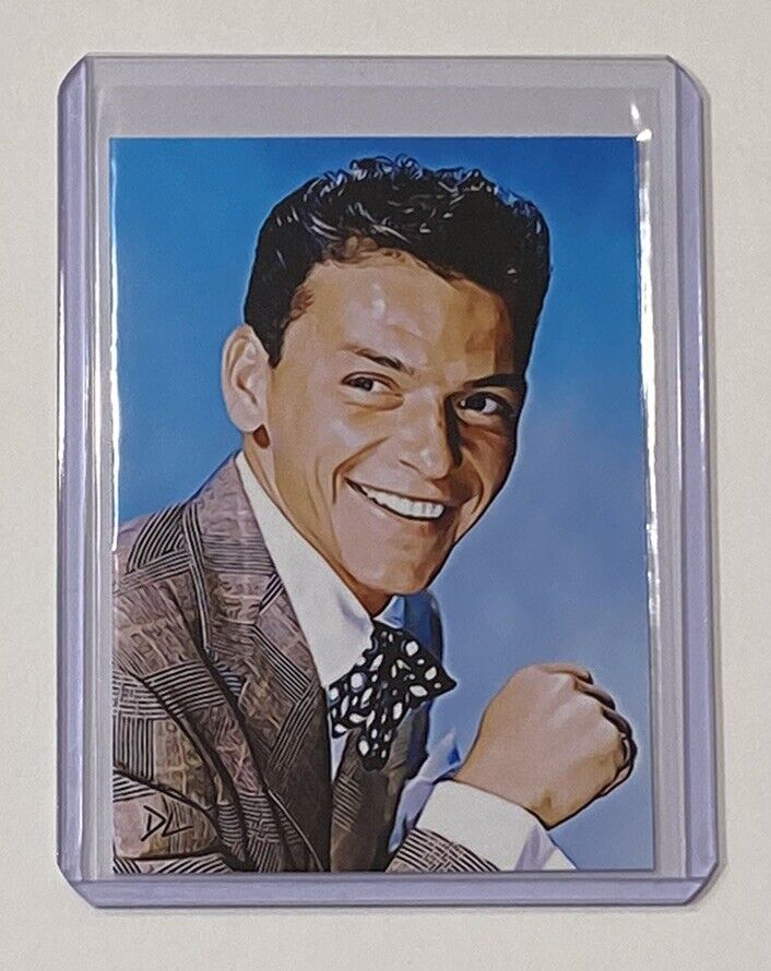 Frank Sinatra Limited Edition Artist Signed “American Icon” Trading Card 1/10
