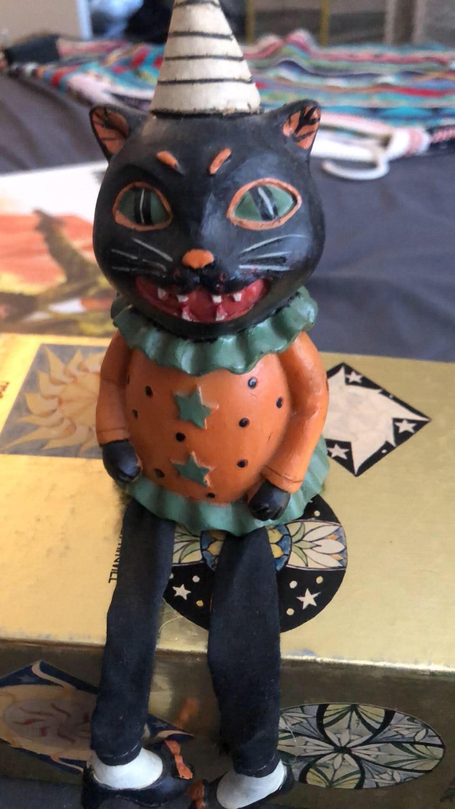Ashland Hocus Pocus Halloween Black Cat Figurine collectable Ashland Hocus Pocus Halloween Black Cat Figurine collectable