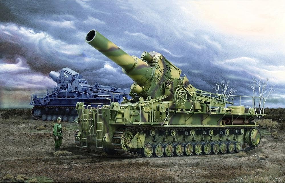 Trumpeter 1/35 Morser Karl Great 040/041 German Gun Trumpeter 1/35 Morser Karl Great 040/041 German Gun