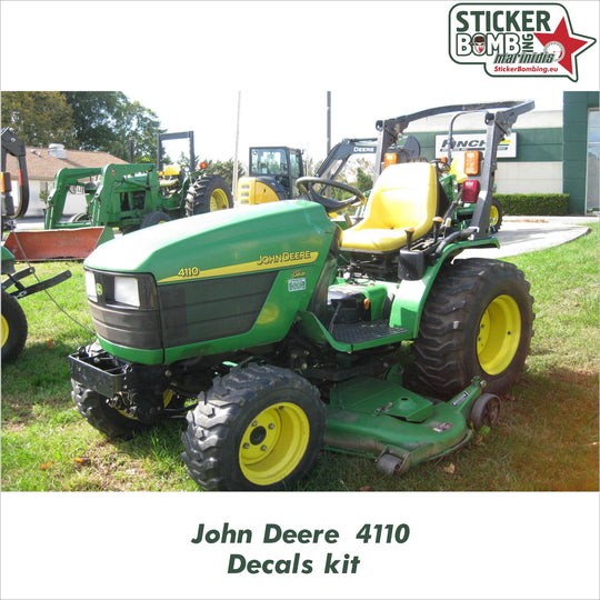 New John Deere 4110 Decals Kit New John Deere 4110 Decals Kit