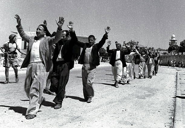 First arab israeli was 1949 Palestinian arabs Ramle surrender t- 1948 Old Photo First arab israeli was 1949 Palestinian arabs Ramle surrender t- 1948 Old Photo