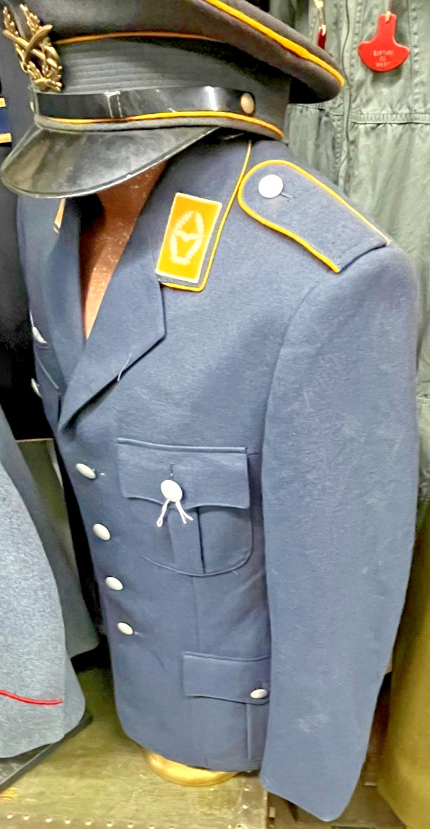 Bundeswehr Luftwaffe Uniform Jacket and Hat, West German Air Force, Authentic Bundeswehr Luftwaffe Uniform Jacket and Hat, West German Air Force, Authentic