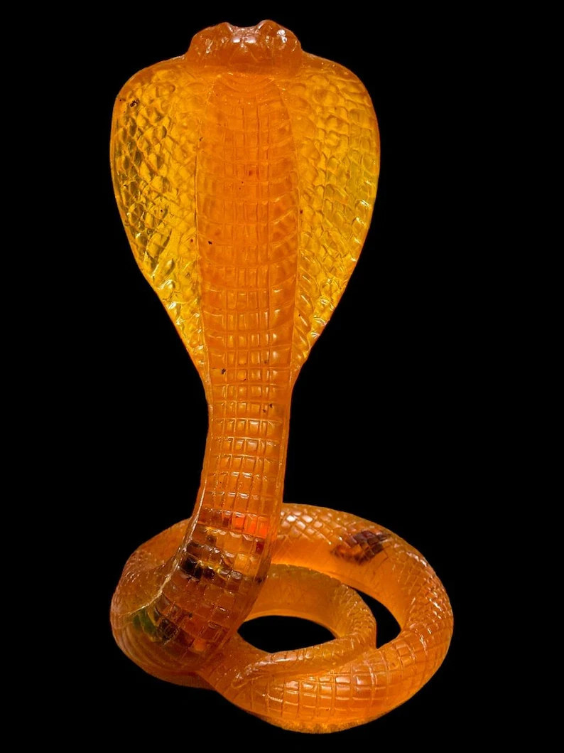 RARE ANCIENT EGYPTIAN ANTIQUE Statue Goddess Uraeus Cobra Amber Stone Egypt BC RARE ANCIENT EGYPTIAN ANTIQUE Statue Goddess Uraeus Cobra Amber Stone Egypt BC