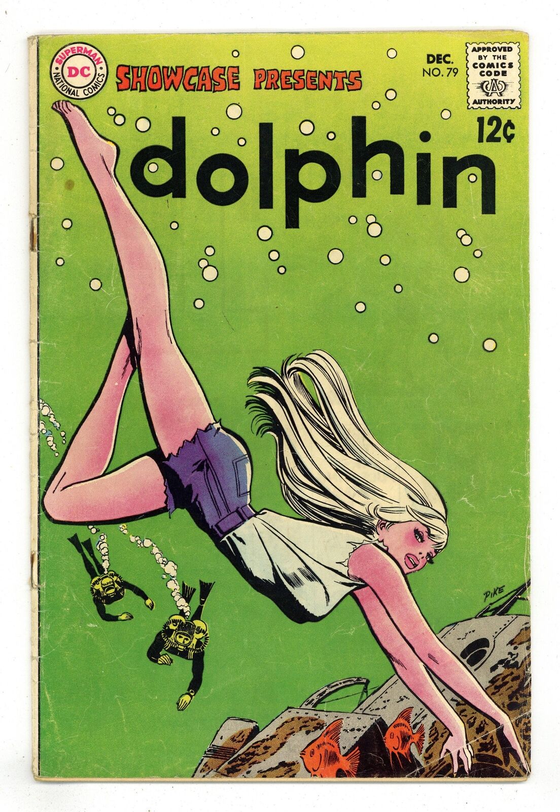 Showcase #79 GD/VG 3.0 1968 1st app. Dolphin