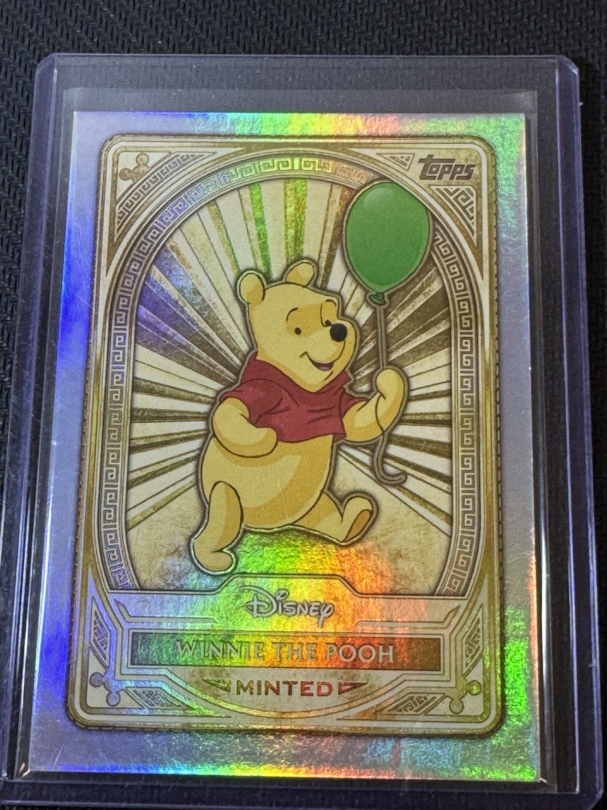 2025 Topps Disney Mint Winnie The Pooh Holo Chrome 2025 Topps Disney Mint Winnie The Pooh Holo Chrome