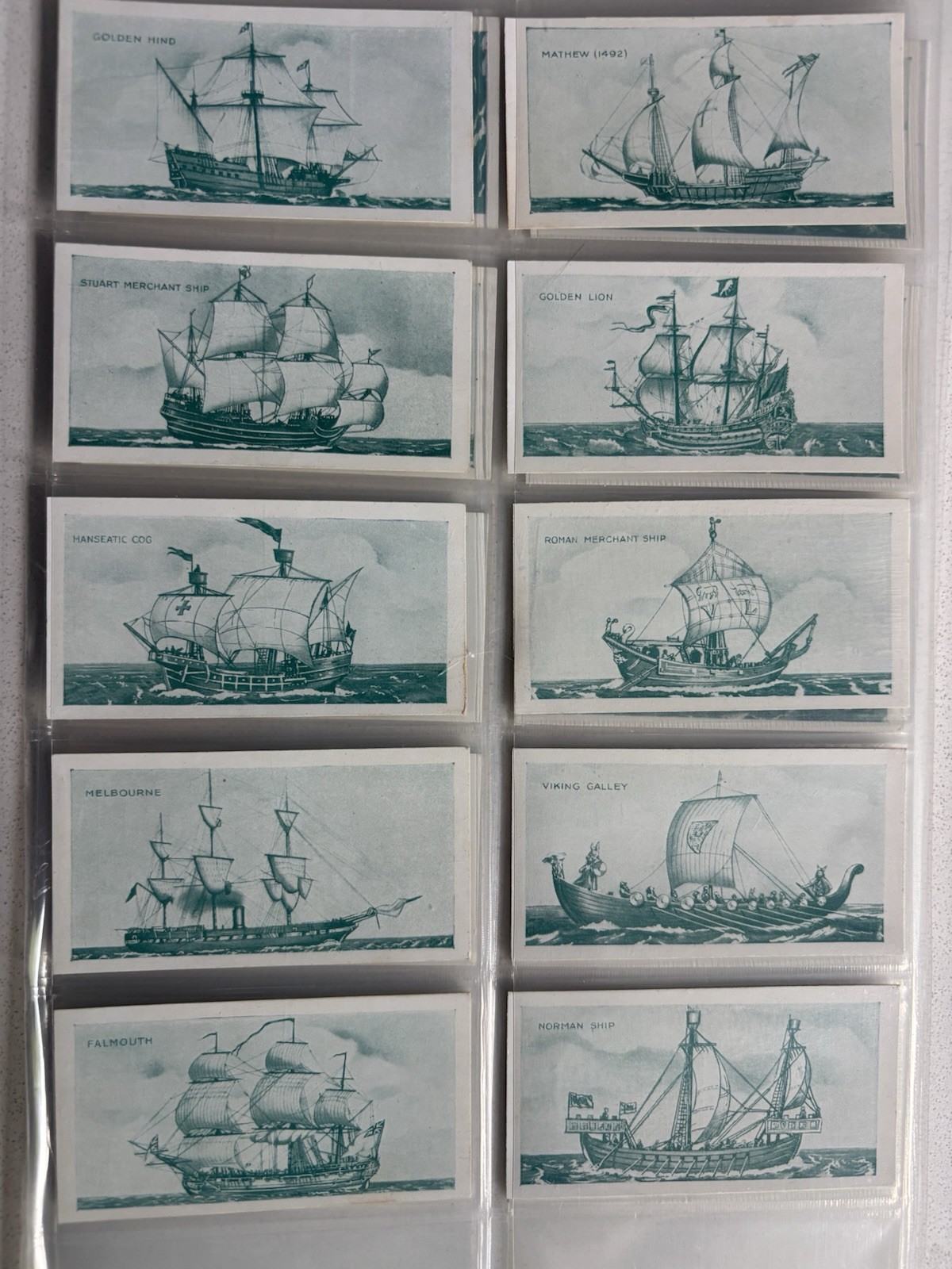 Dominion Cigarette Cards Old Ships 3rd Series 1936 Complete Set 25 Dominion Cigarette Cards Old Ships 3rd Series 1936 Complete Set 25