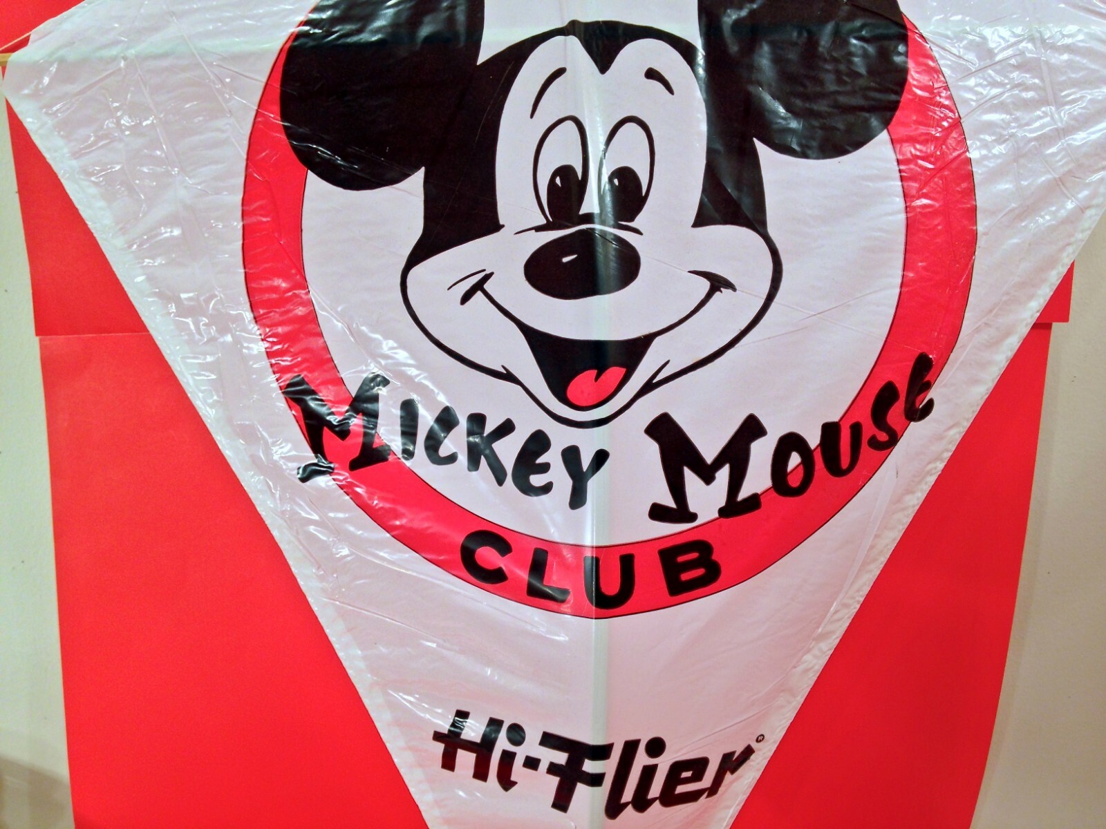 Vintage 1970's Hi Flier Mickey Mouse Club Kite Unused Rare Vintage 1970's Hi Flier Mickey Mouse Club Kite Unused Rare