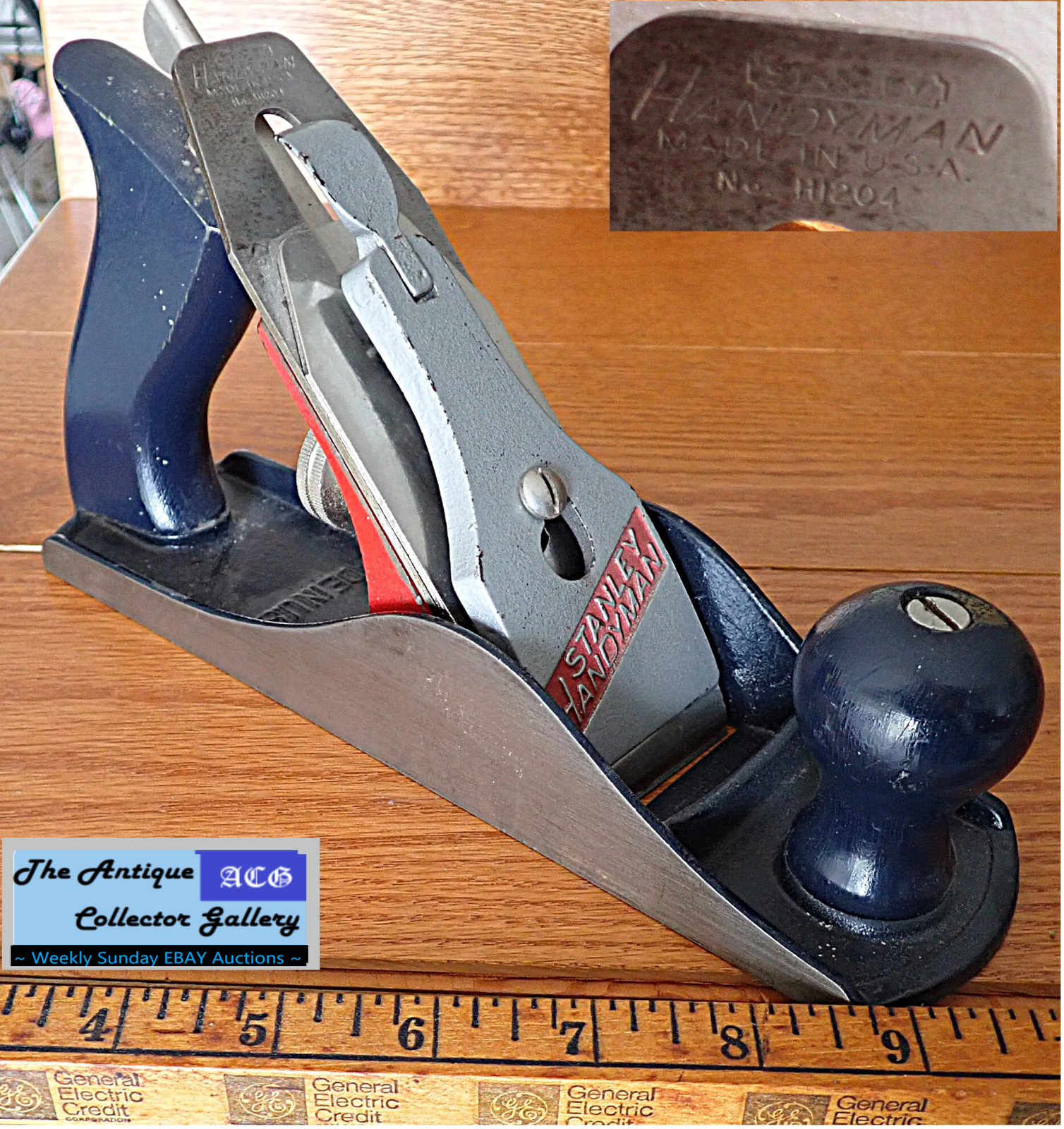 Vintage⌛Stanley Handyman H1204 Carpenters Woodworking Plane 🪙1957 to 1973 🪙 Vintage⌛Stanley Handyman H1204 Carpenters Woodworking Plane 🪙1957 to 1973 🪙