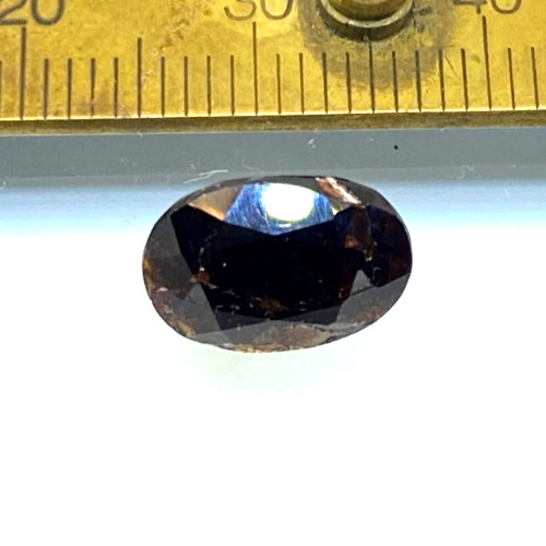 4.02 ct Natural Painite Faceted Untreated Burma Mogok World Rarest Gem L093 4.02 ct Natural Painite Faceted Untreated Burma Mogok World Rarest Gem L093