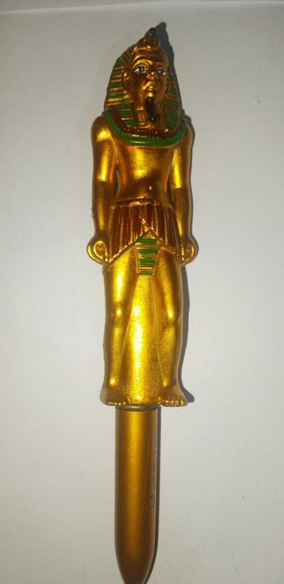 vintage egyptina pharaoh ballpoint pen gold green black egypt middle east arab vintage egyptina pharaoh ballpoint pen gold green black egypt middle east arab