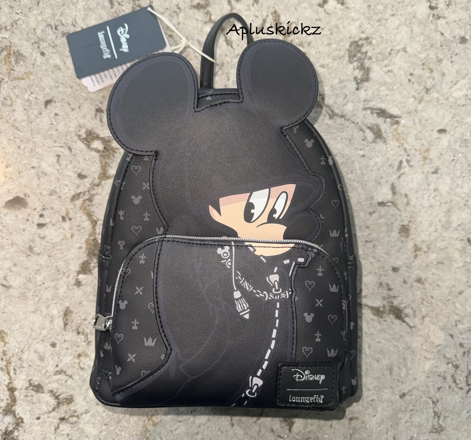 Disney X Loungefly Mickey Mouse Kingdom Hearts Mini Backpack New With Tags Disney X Loungefly Mickey Mouse Kingdom Hearts Mini Backpack New With Tags