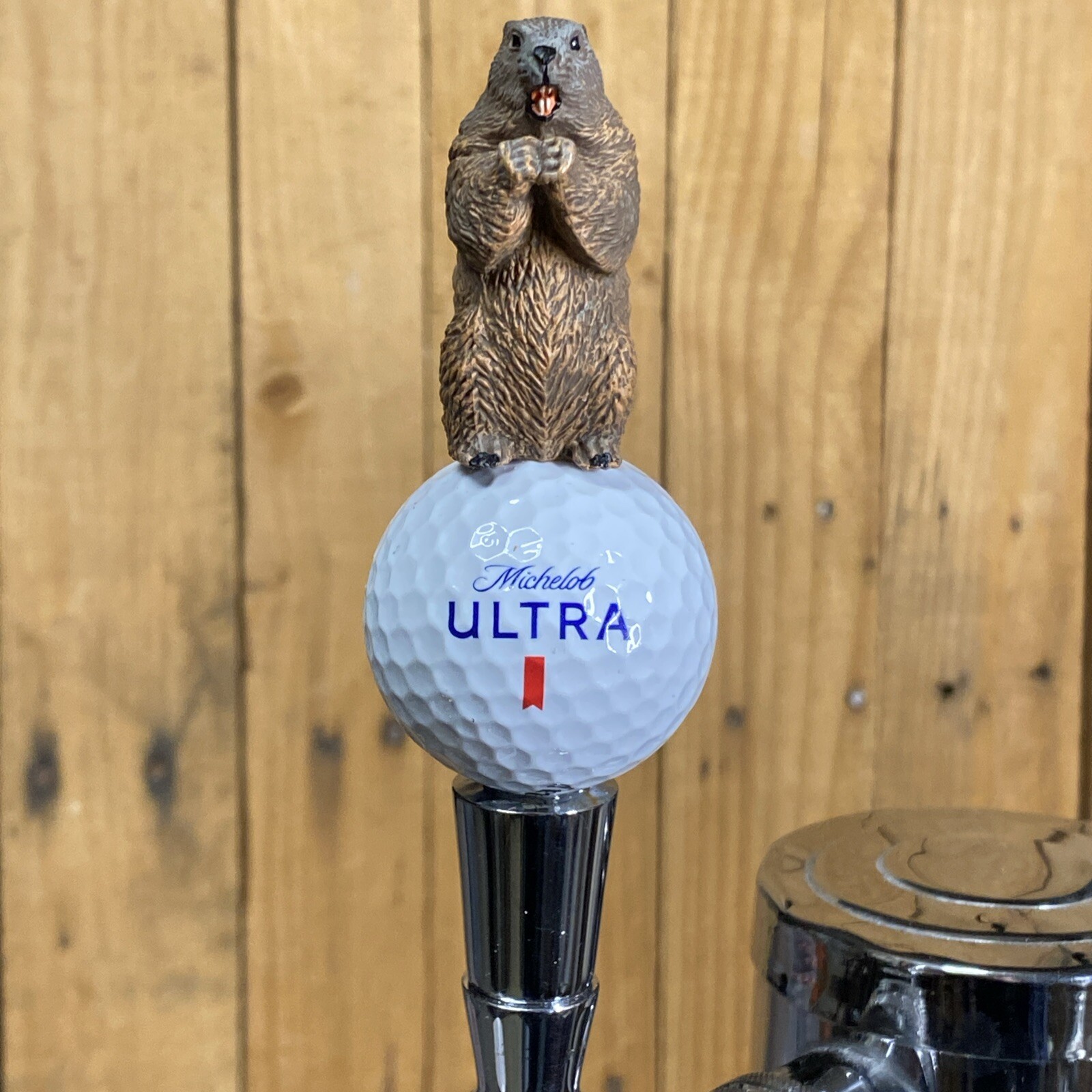 Caddyshack Mini Beer Tap Handle Gopher Michelob ULTRA Golf Short 4.5 inch Caddyshack Mini Beer Tap Handle Gopher Michelob ULTRA Golf Short 4.5 inch