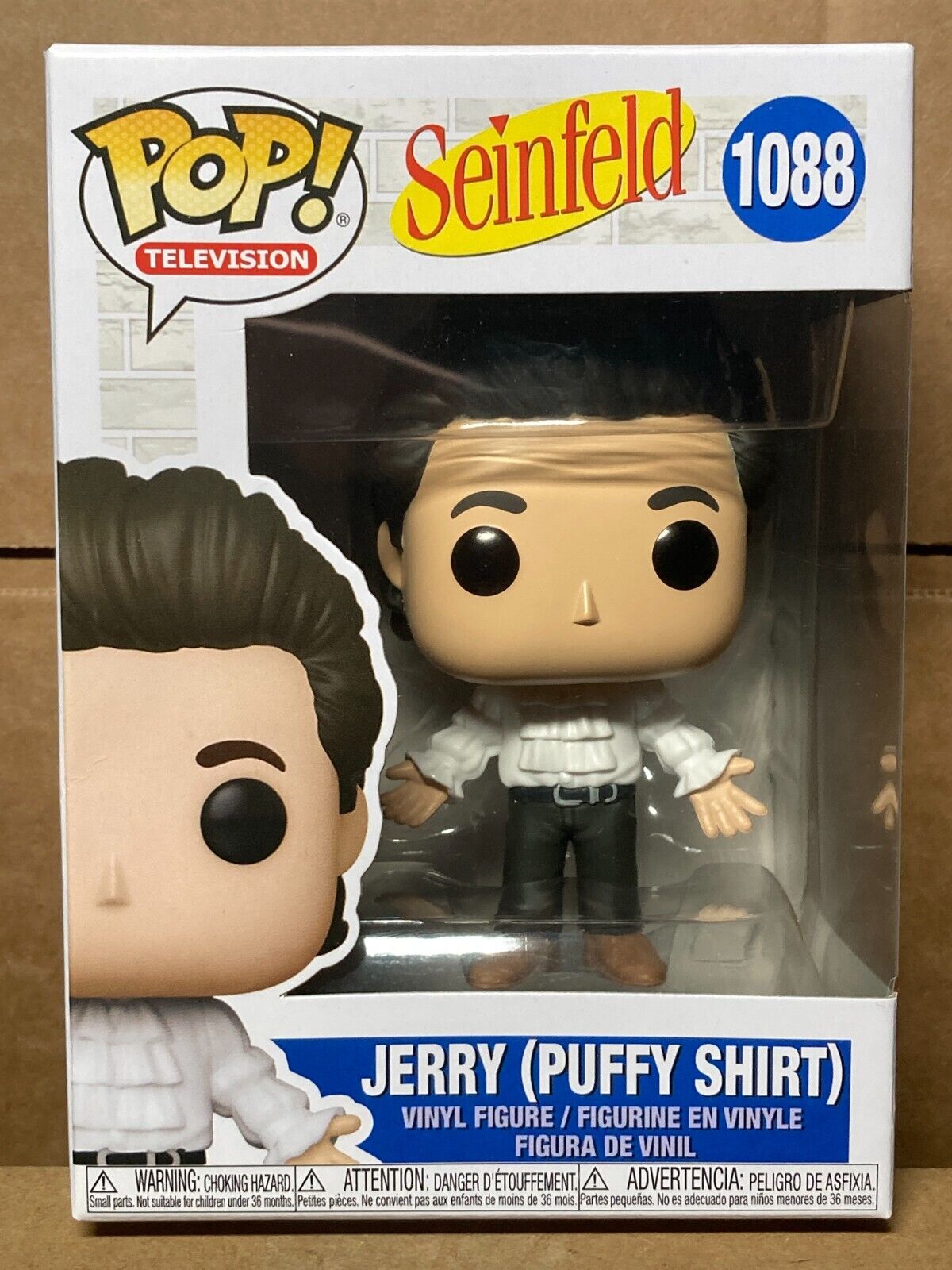Funko POP Seinfeld 1088 Jerry Puffy Shirt